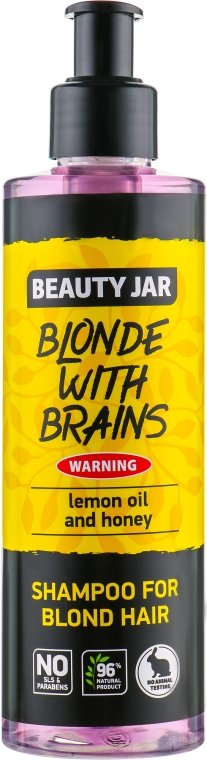 Šampón pre blondínky BLONDE WITH BRAINS