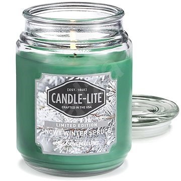 Vonná sviečka Candle Lite Snowy Winter Spruce