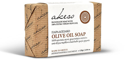 Prírodné tradičné olivové mydlo od Akesa