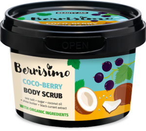 Beauty Jar Berrisimo  „Coco Berry” telový peeling