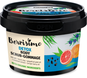 Beauty Jar Berrisimo „Detox“ telový peeling