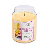 Prírodná vonná sviečka Fruity Peach Iced Tea